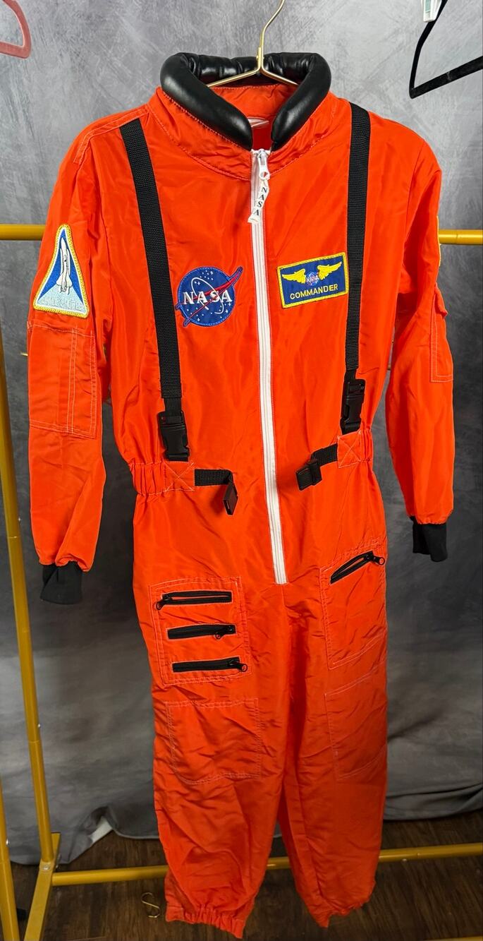 NASA Space Astronaut Halloween Costume Kids size 12-14